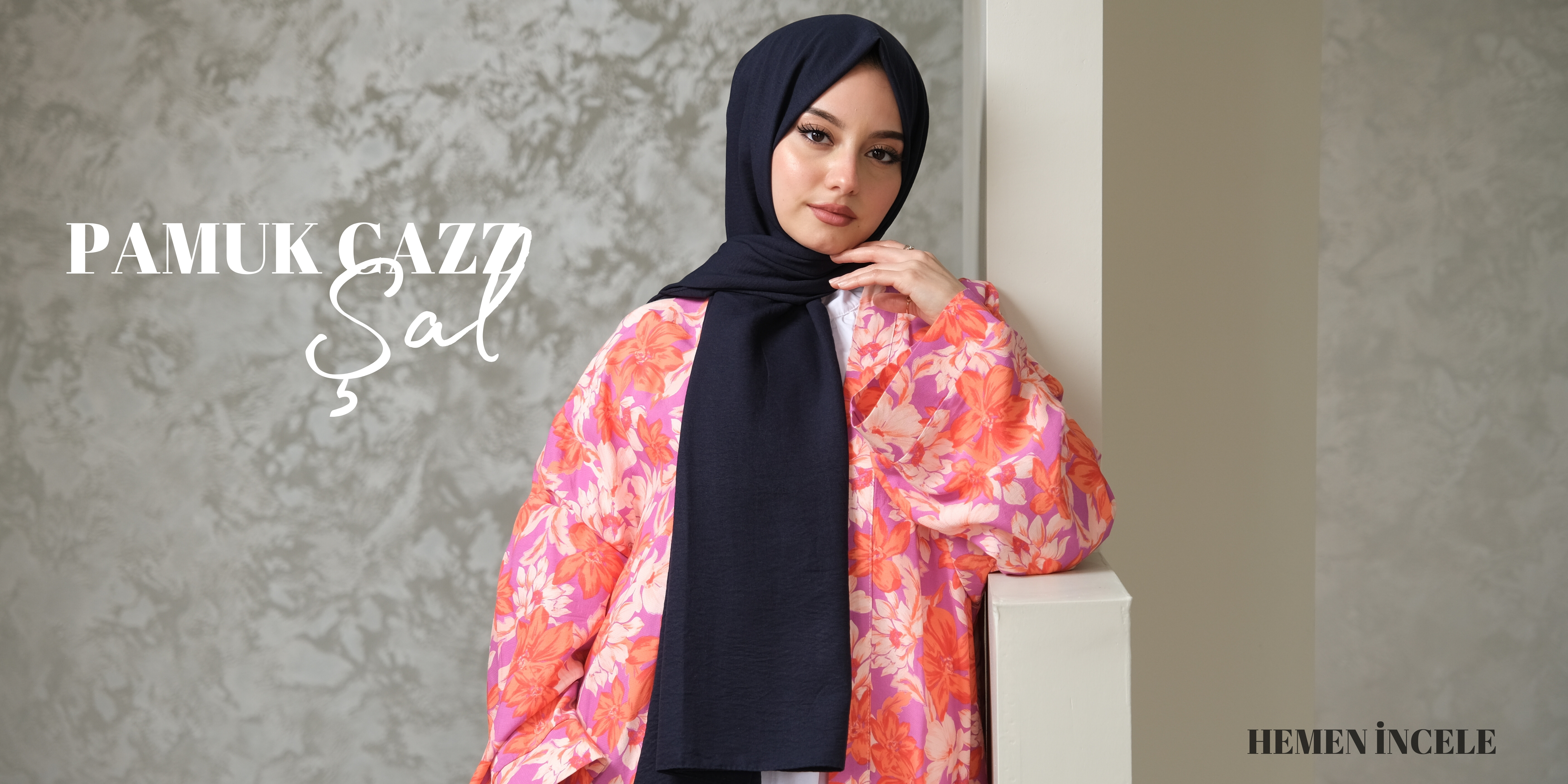 Pamuk Cazz Şal