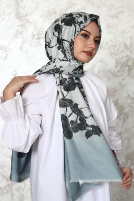 Afvente Desenli Pamuk Şal Çok Renkli 29 - Afvente