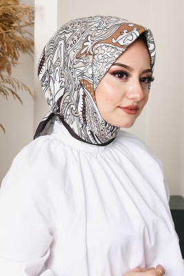 Soft Etro Eşarp Çikolata - AFVENTE