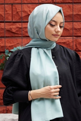 Degrade Desen Çağla-Taş Soft Pamuk Şal - 1