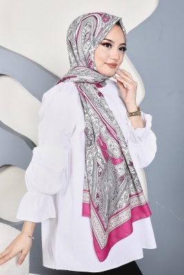 Soft Etro Şal Fuşya - Afvente