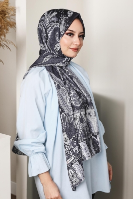 Soft Hint Şal Siyah - Afvente