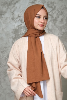 Afvente Pamuk Cazz Şal Camel - Afvente