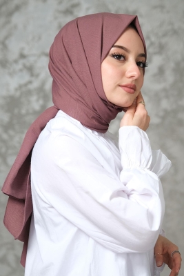 Afvente Pamuk Cazz Şal Gül kurusu - 1