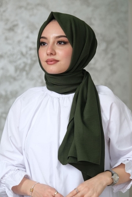 Afvente Pamuk Cazz Şal Haki - 1